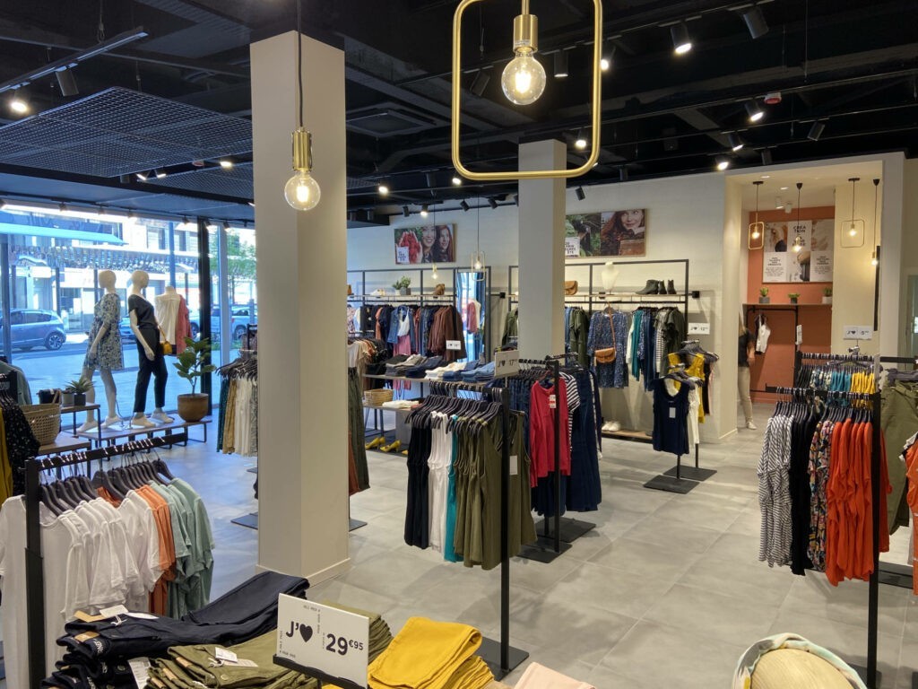 Conception et aménagement Promod Dunkerque l Graine d_Espace